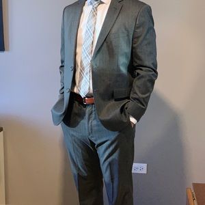 Banana Republic Grey Suit